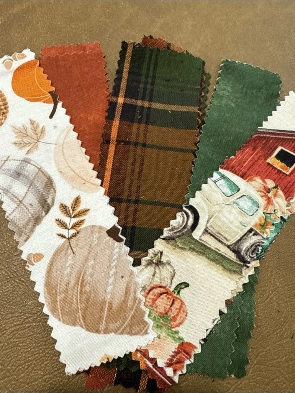 Handmade Rag Wreath FALL 